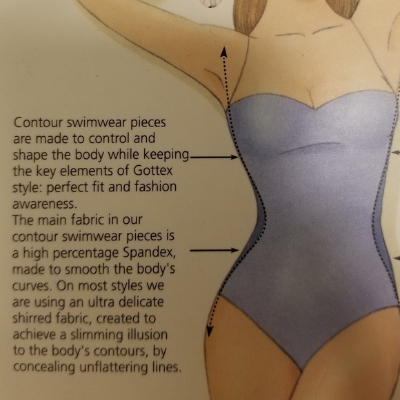 NEW Gottex Ruched Halter D CUP Bikini Swim Top - Picture 6 of 7